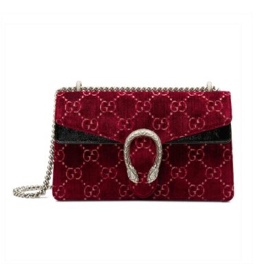 Wholesale Luxury Gucci Dionysus Gg Velvet Small Shoulder Bag 400249