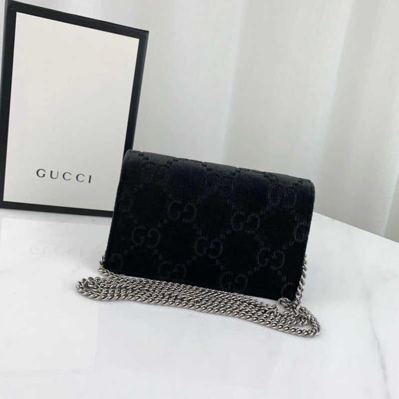 Wholesale Luxury Gucci Dionysus Gg Velvet Super Mini Bag 476432 - Image 3
