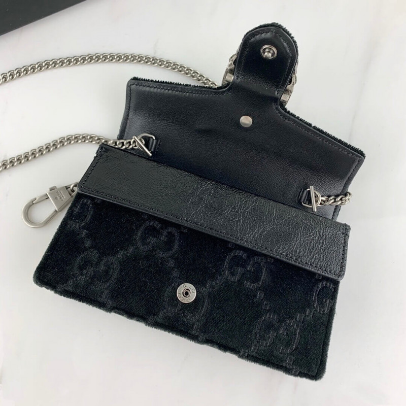Wholesale Luxury Gucci Dionysus Gg Velvet Super Mini Bag 476432 - Image 4