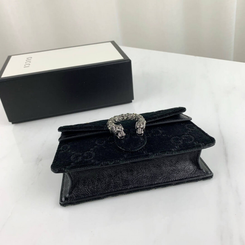 Wholesale Luxury Gucci Dionysus Gg Velvet Super Mini Bag 476432 - Image 5