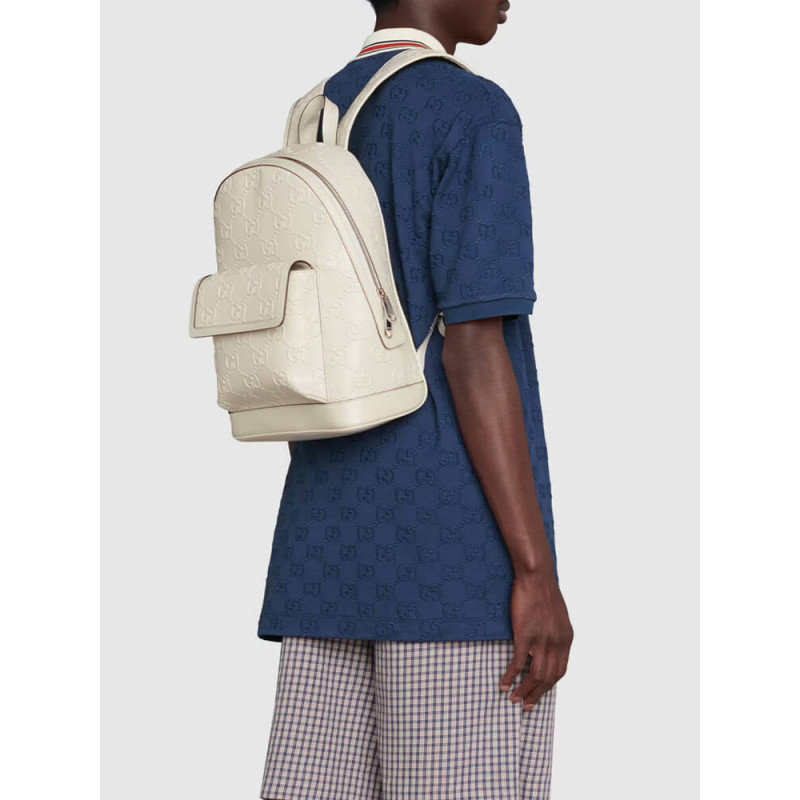 Wholesale Luxury Gucci Gg Embossed Backpack 658579 - Image 3