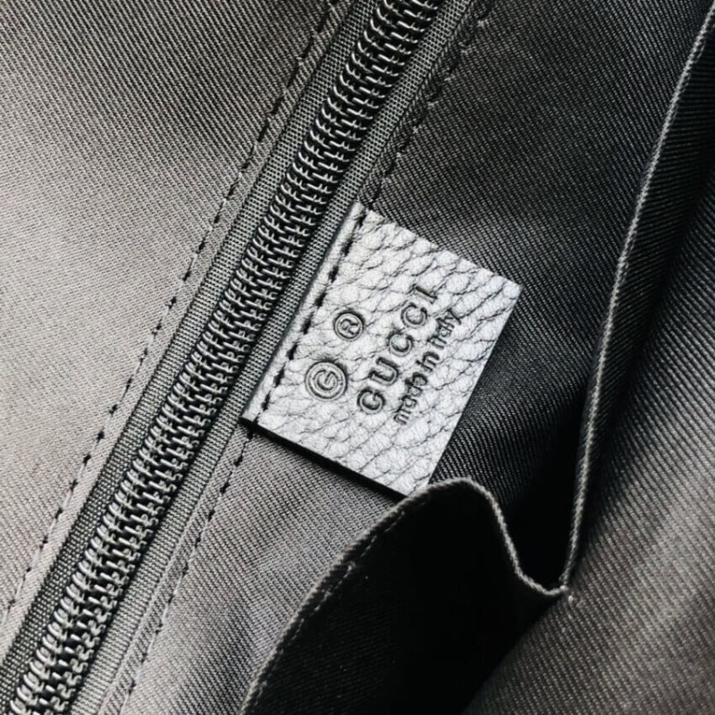 Wholesale Luxury Gucci Gg Guccissima Black Medium Nylon Messenger Bag 510334 - Image 12