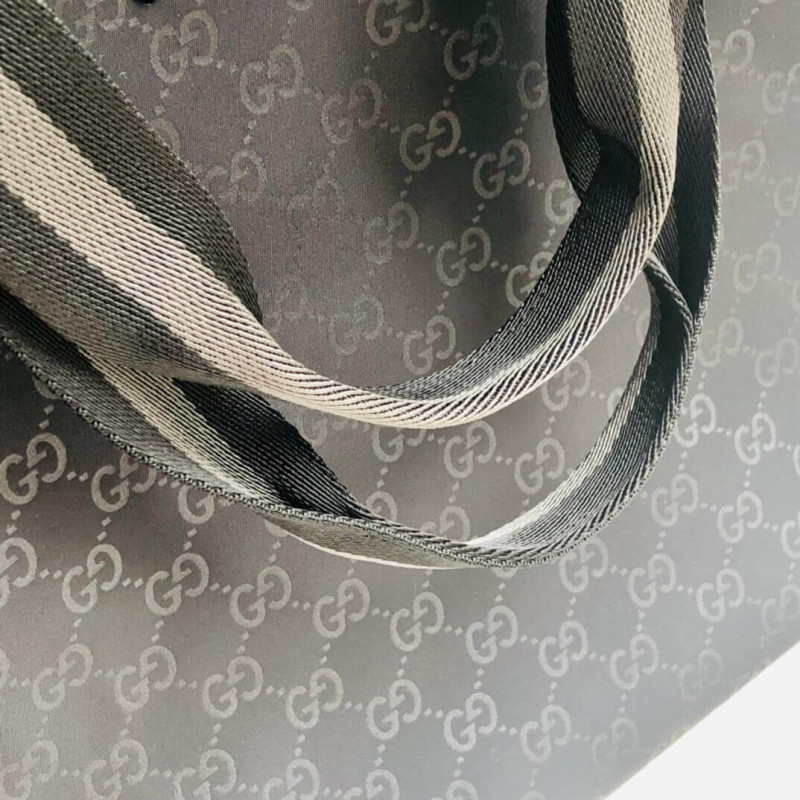 Wholesale Luxury Gucci Gg Guccissima Black Nylon Tote Bag 449176 - Image 9