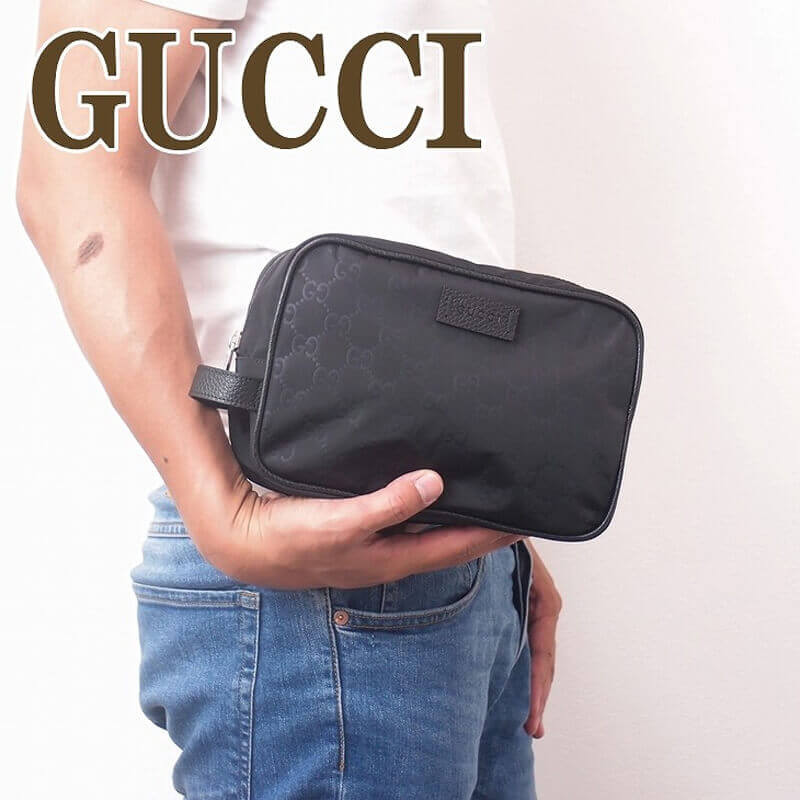Wholesale Luxury Gucci Gg Guccissima Nylon Toiletry Bag 510338 - Image 2