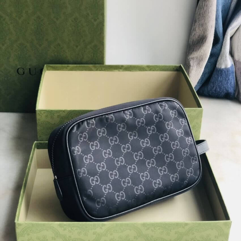 Wholesale Luxury Gucci Gg Guccissima Nylon Toiletry Bag 510338 - Image 5