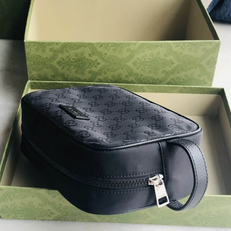 Wholesale Luxury Gucci Gg Guccissima Nylon Toiletry Bag 510338 - Image 6