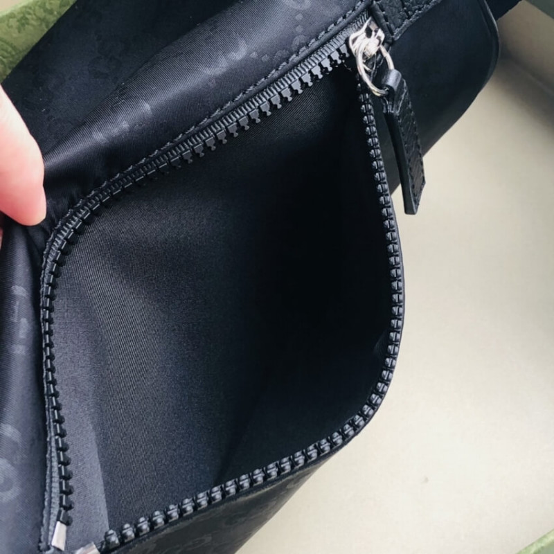 Wholesale Luxury Gucci Gg Guccissima Nylon Waist Crossbody Bag 449182 - Image 12