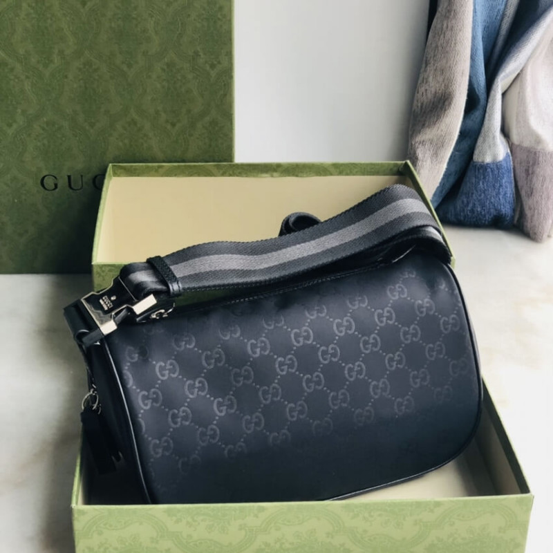 Wholesale Luxury Gucci Gg Guccissima Nylon Waist Crossbody Bag 449182 - Image 7