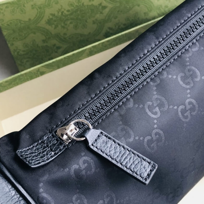 Wholesale Luxury Gucci Gg Guccissima Nylon Waist Crossbody Bag 449182 - Image 10