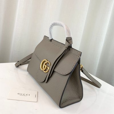 Alternative view of Wholesale Luxury Gucci Gg Marmont Leather Top Handle Shoulder Bag 442622