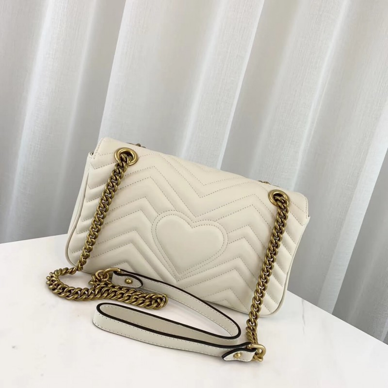 Wholesale Luxury Gucci Gg Marmont Matelasse Chevron Leather Small Shoulder Bag 443497 - Image 3
