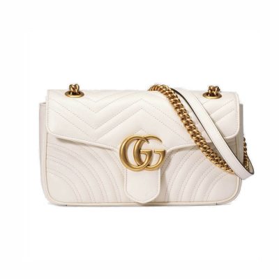 Wholesale Luxury Gucci Gg Marmont Matelasse Chevron Leather Small Shoulder Bag 443497