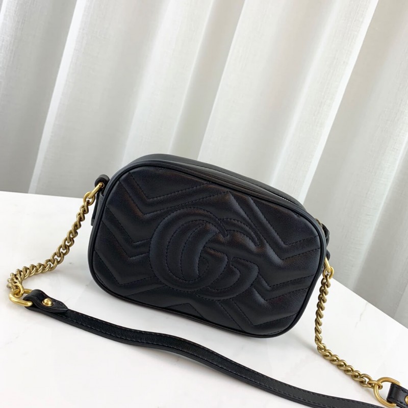 Wholesale Luxury Gucci Gg Marmont Matelasse Mini Bag 448065 - Image 4