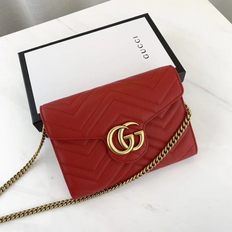 Wholesale Luxury Gucci Gg Marmont Matelasse Mini Bag 474575 - Image 2