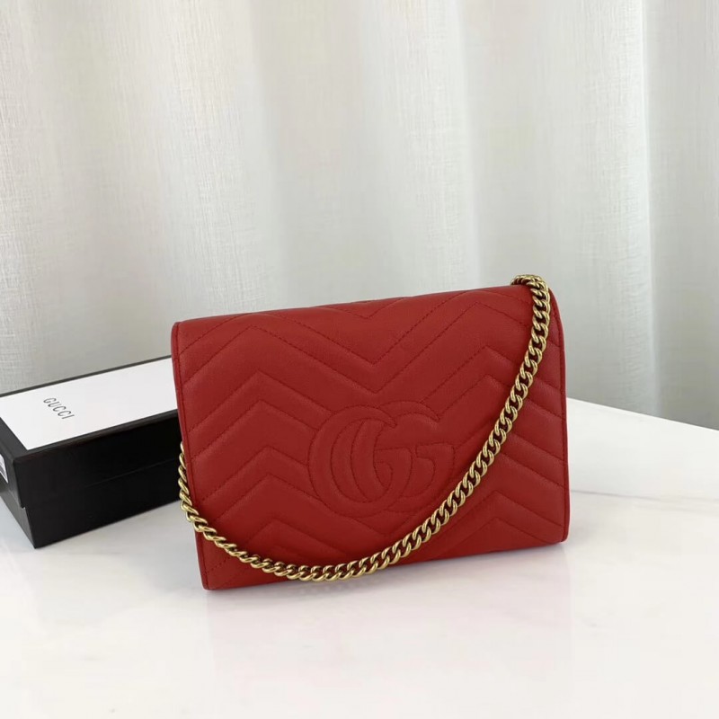 Wholesale Luxury Gucci Gg Marmont Matelasse Mini Bag 474575 - Image 4