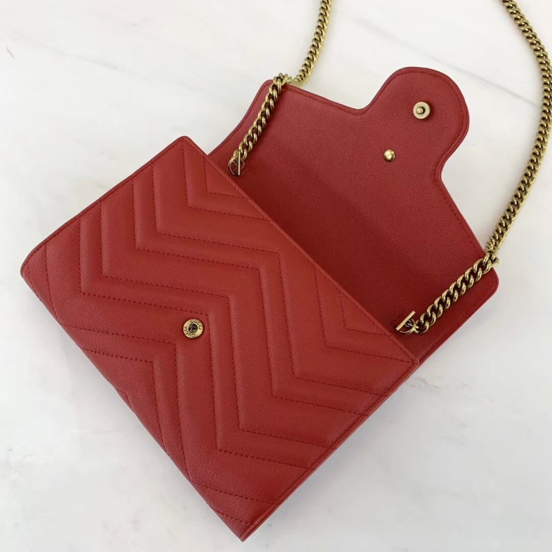 Wholesale Luxury Gucci Gg Marmont Matelasse Mini Bag 474575 - Image 5