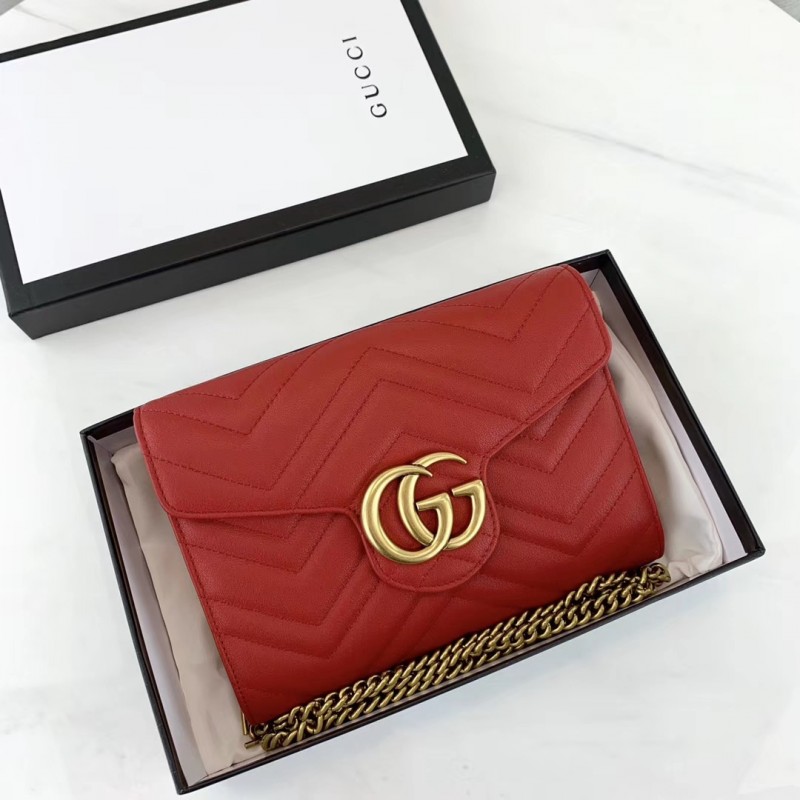 Wholesale Luxury Gucci Gg Marmont Matelasse Mini Bag 474575 - Image 10