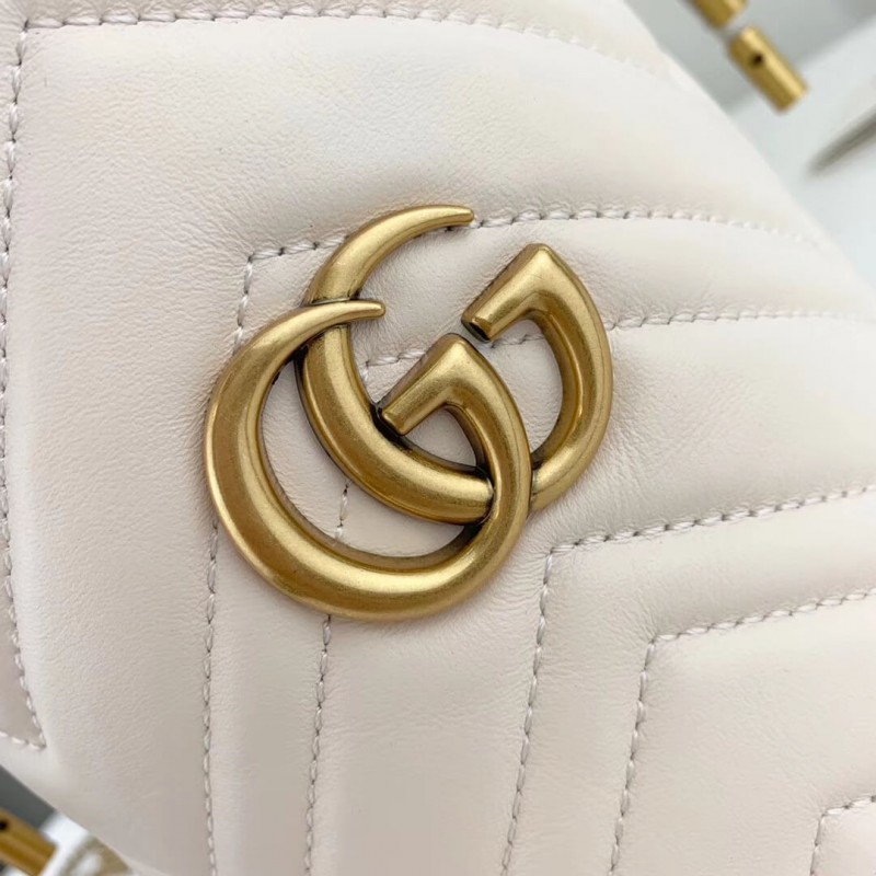 Wholesale Luxury Gucci Gg Marmont Matelasse Mini Bucket Bag 575163 - Image 8