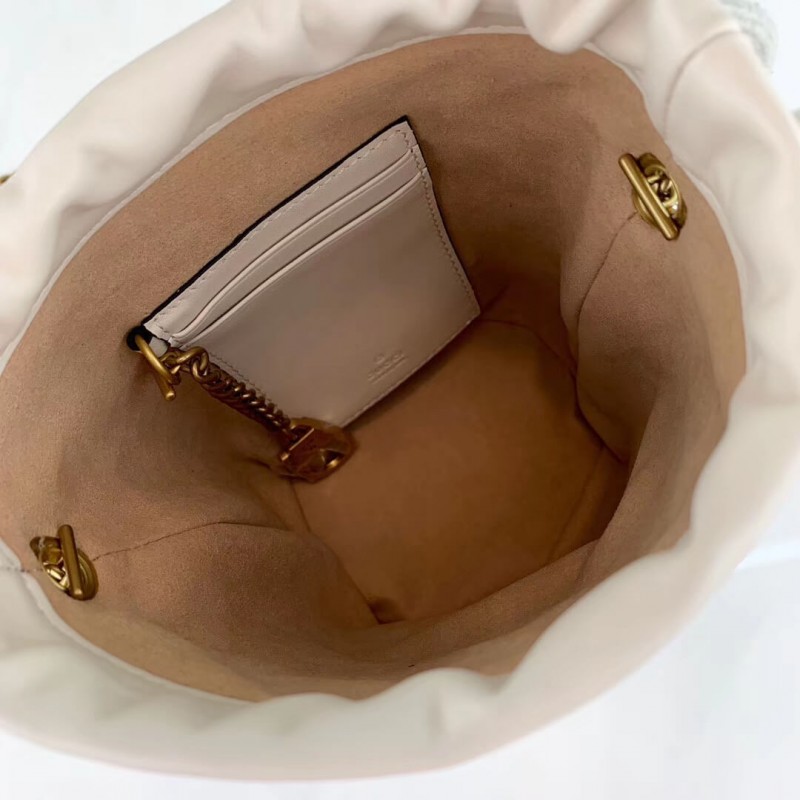 Wholesale Luxury Gucci Gg Marmont Matelasse Mini Bucket Bag 575163 - Image 9
