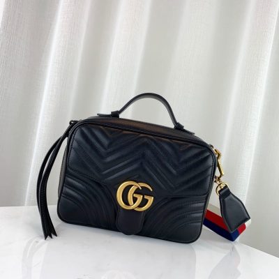 Alternative view of Wholesale Luxury Gucci Gg Marmont Matelasse Top Handle Bag 498100