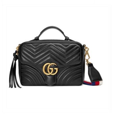 Wholesale Luxury Gucci Gg Marmont Matelasse Top Handle Bag 498100