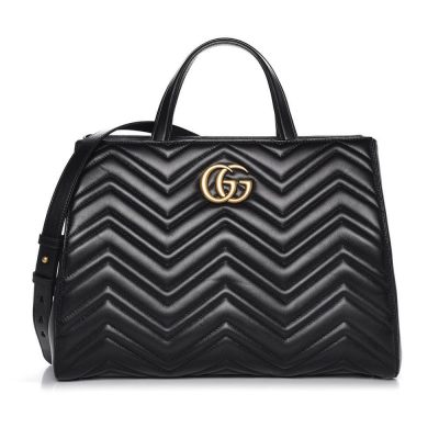 Wholesale Luxury Gucci Gg Marmont Medium Matelasse Top Handle Bag 443505