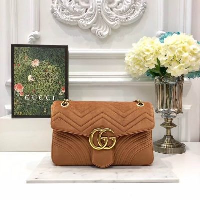 Alternative view of Wholesale Luxury Gucci Gg Marmont Medium Velvet Shoulder Bag 443496