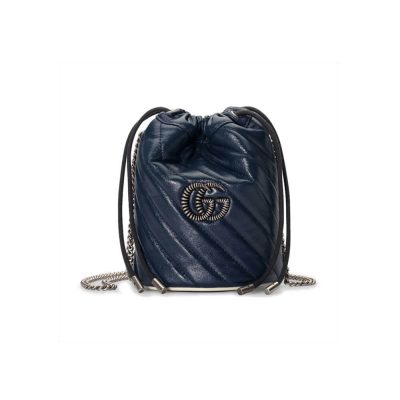 Wholesale Luxury Gucci Gg Marmont Mini Bucket Bag 573817 Blue
