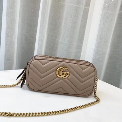 Alternative view of Wholesale Luxury Gucci Gg Marmont Mini Chain Bag 546581