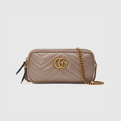 Wholesale Luxury Gucci Gg Marmont Mini Chain Bag 546581