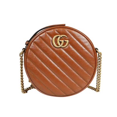 Wholesale Luxury Gucci Gg Marmont Mini Round Shoulder Bag 550154