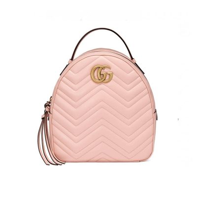 Wholesale Luxury Gucci Gg Marmont Quilted Leather Backpack 476671
