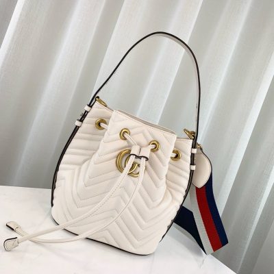 Alternative view of Wholesale Luxury Gucci Gg Marmont Quilted Leather Bucket Bag 476674