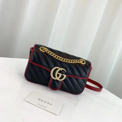 Alternative view of Wholesale Luxury Gucci Gg Marmont Small Shoulder Bag 446744