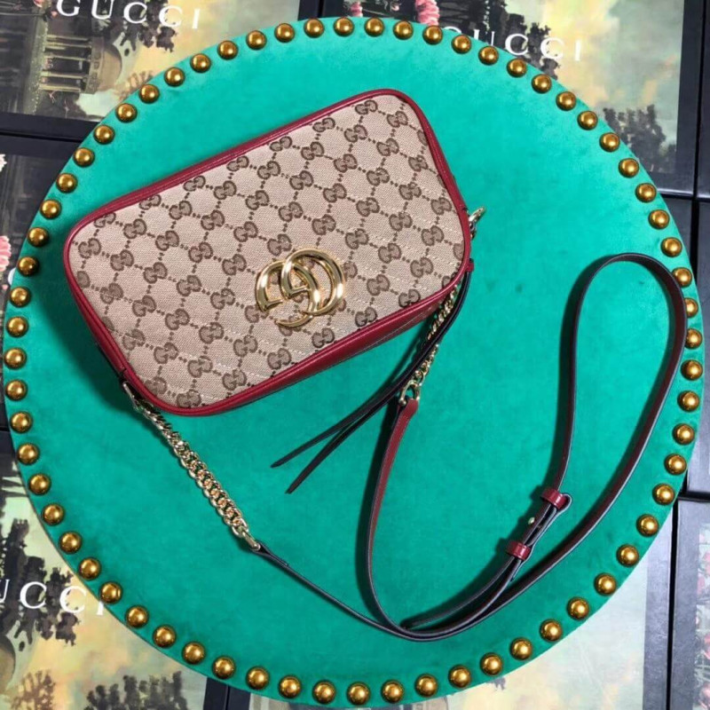 Wholesale Luxury Gucci Gg Marmont Small Shoulder Bag 447632 - Image 5