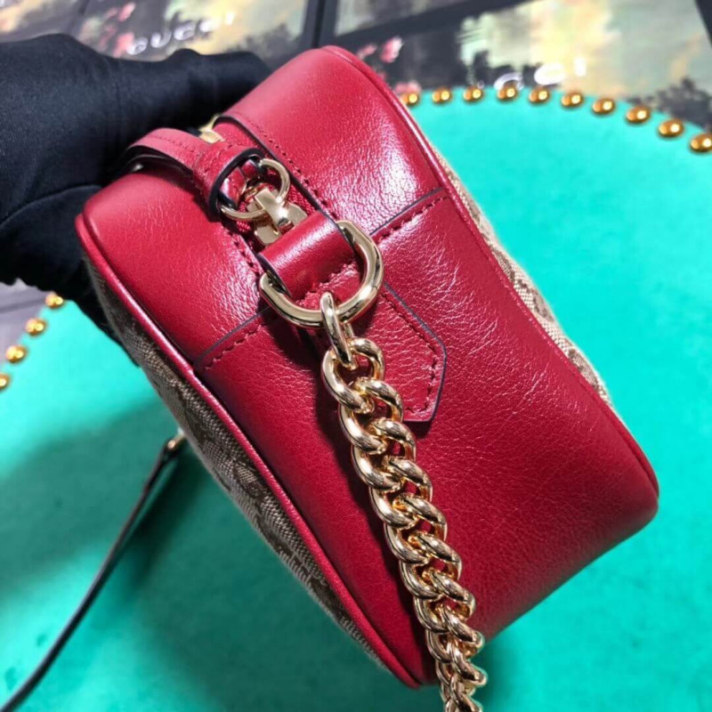 Wholesale Luxury Gucci Gg Marmont Small Shoulder Bag 447632 - Image 8