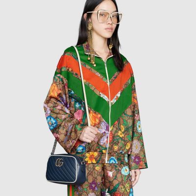 Alternative view of Wholesale Luxury Gucci Gg Marmont Small Shoulder Bag 447632 Blue
