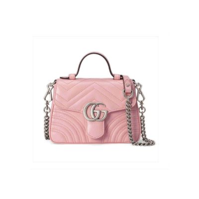 Wholesale Luxury Gucci Gg Marmont Top Handle Bag 22Cm 547260