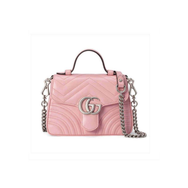 Wholesale Luxury Gucci Gg Marmont Top Handle Bag 22Cm 547260