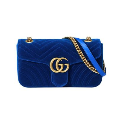Wholesale Luxury Gucci Gg Marmont Velvet Shoulder Bag 443497