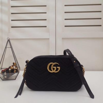 Alternative view of Wholesale Luxury Gucci Gg Marmont Velvet Small Shoulder Bag 447632