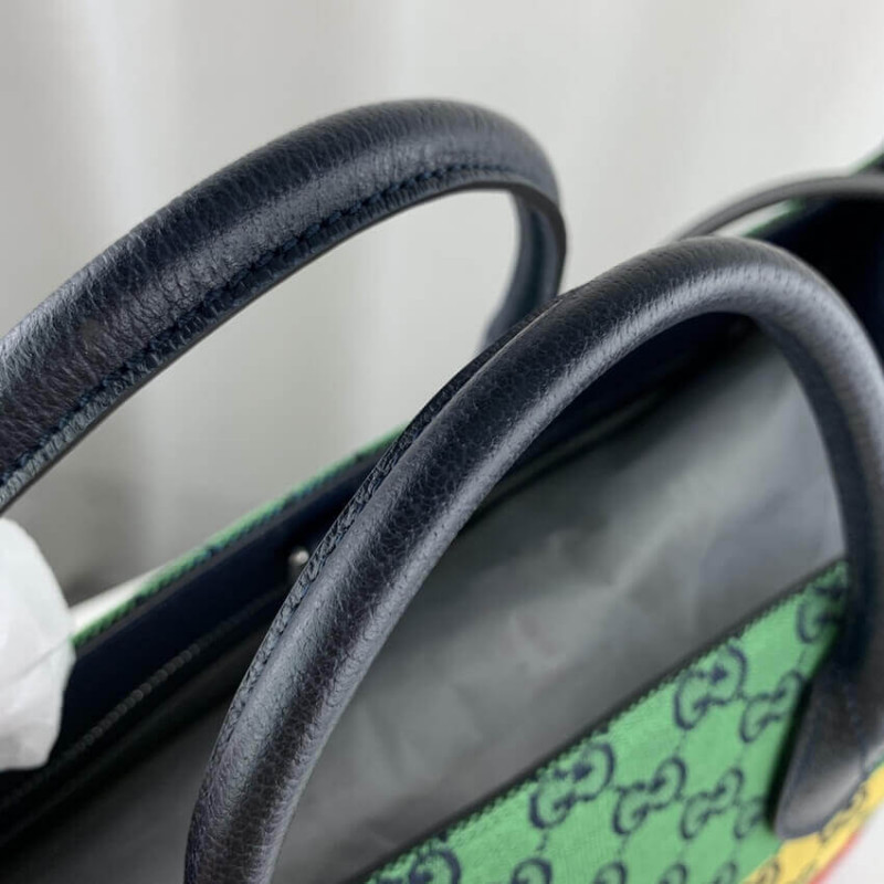 Wholesale Luxury Gucci Gg Multicolour Large Tote Bag 659980 - Image 9