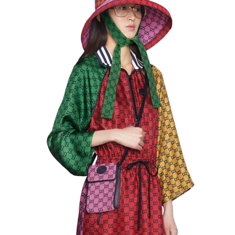 Wholesale Luxury Gucci Gg Multicolour Mini Bag 657582 - Image 2