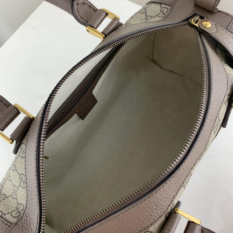 Wholesale Luxury Gucci Gg Small Duffel Bag With Web 645017 - Image 11