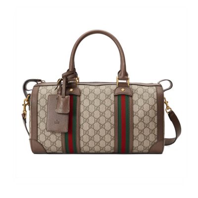 Wholesale Luxury Gucci Gg Small Duffel Bag With Web 645017