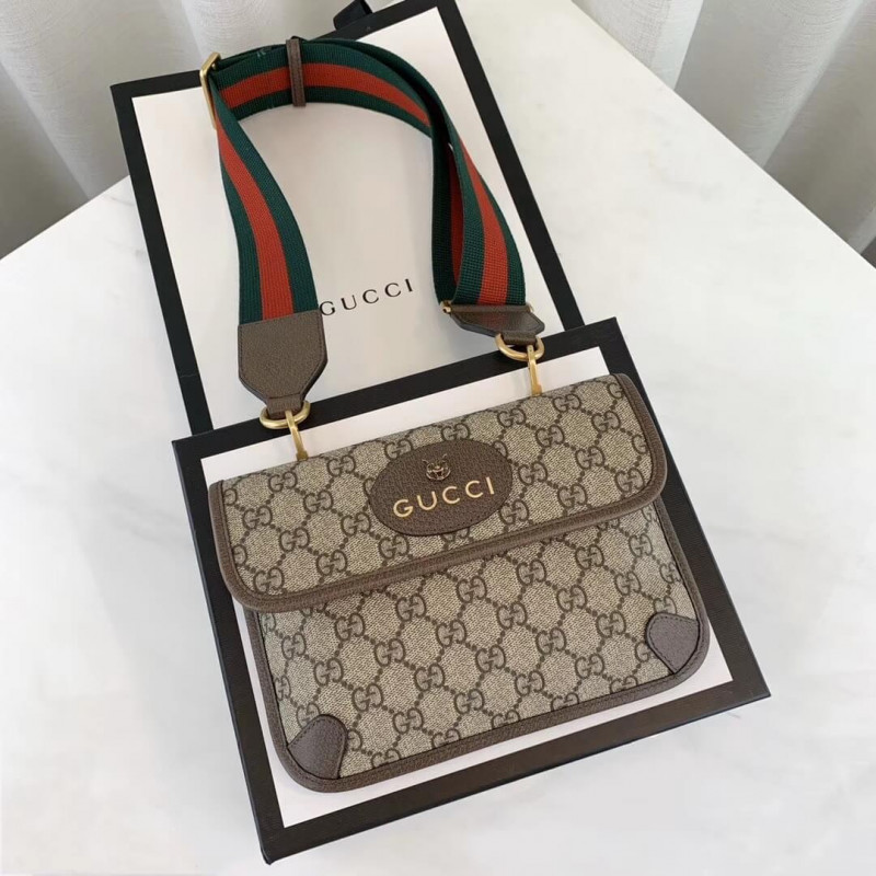 Wholesale Luxury Gucci Gg Supreme 489617 Coffee - Image 2