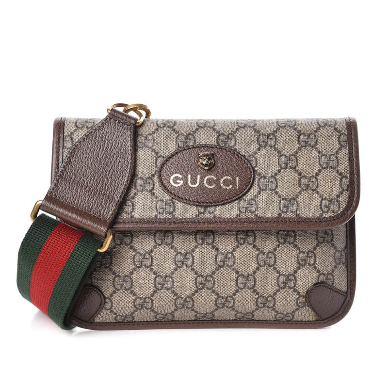 Wholesale Luxury Gucci Gg Supreme 489617 Coffee