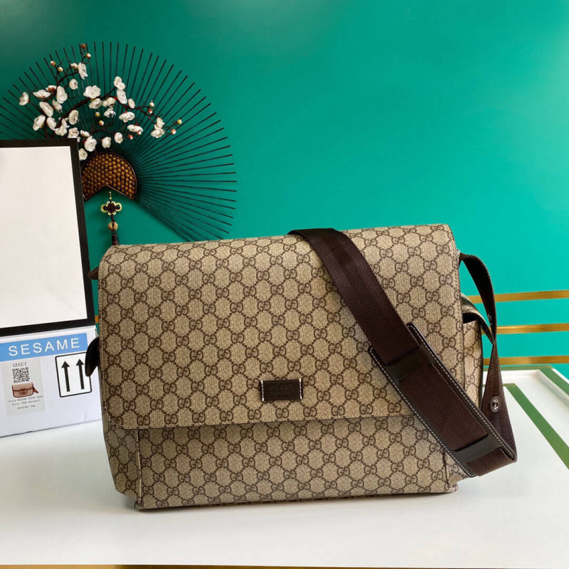 Wholesale Luxury Gucci Gg Supreme Baby Diaper Bag 211131 - Image 2