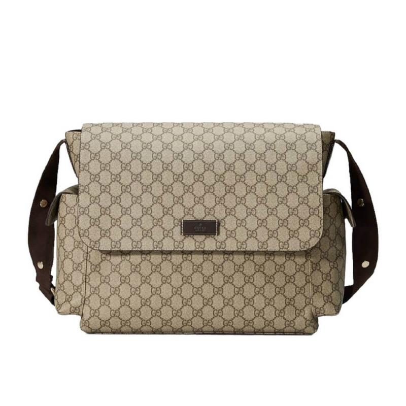 Wholesale Luxury Gucci Gg Supreme Baby Diaper Bag 211131