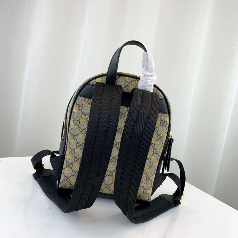 Wholesale Luxury Gucci Gg Supreme Bees Backpack 427042 - Image 4
